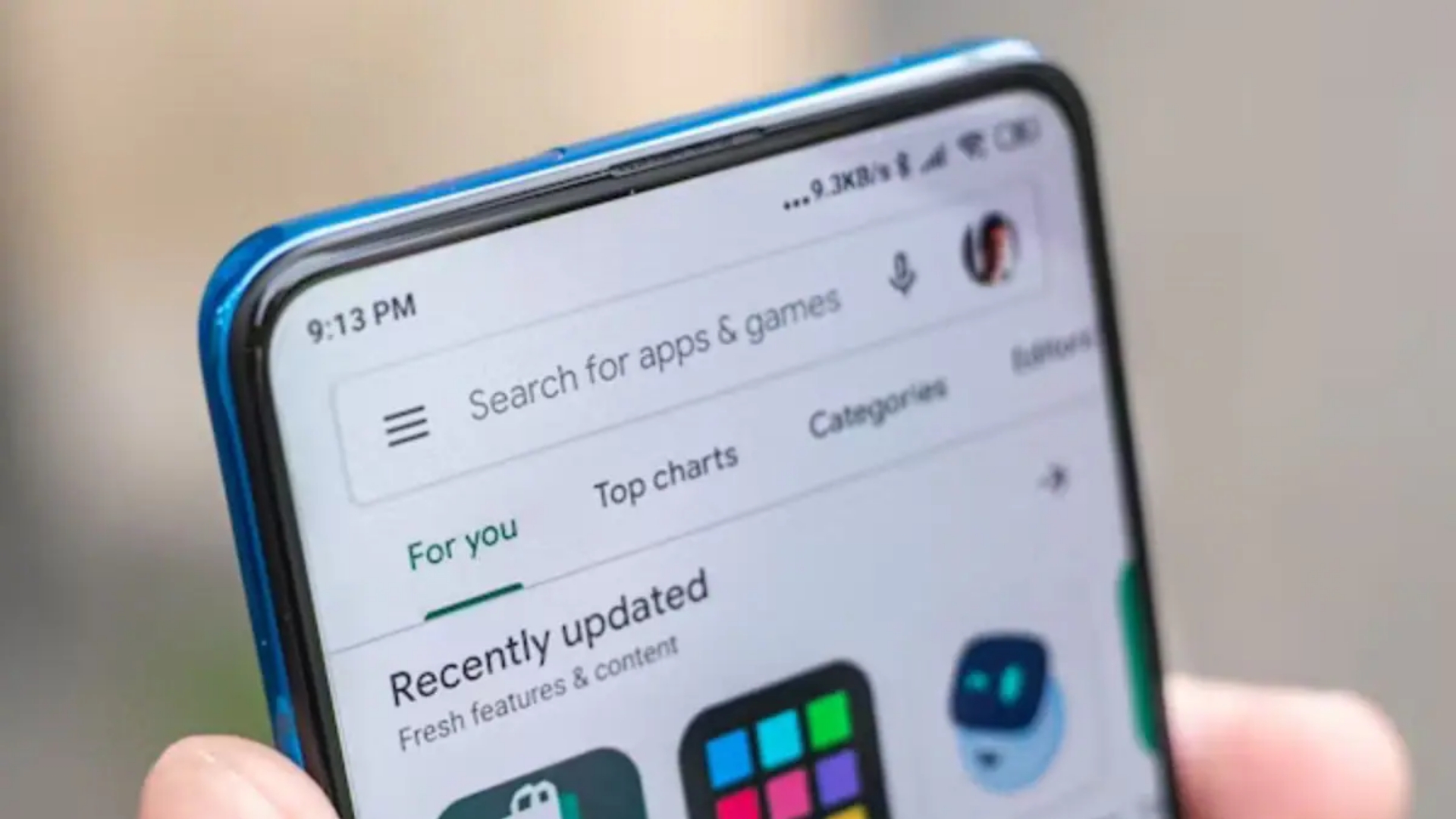 Users can now update many apps at once on the Google Play Store.