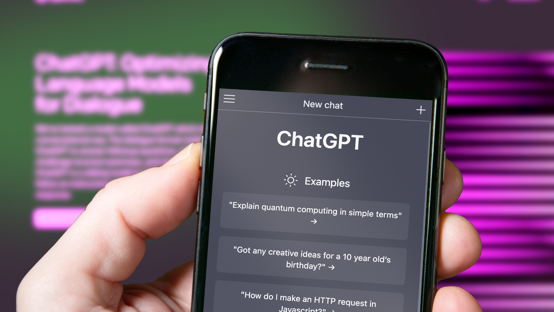 With the addition of prompt examples and suggested responses, ChatGPT has been updated.