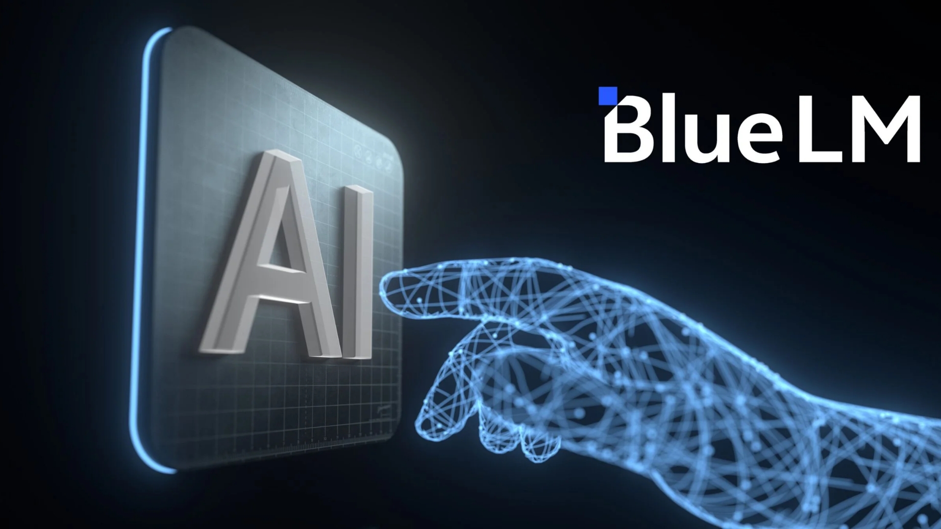 Vivo unveils the BlueLM artificial intelligence system.
