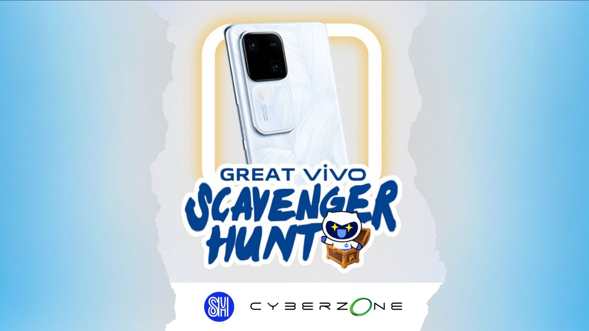 The "Great Vivo Scavenger Hunt" at SM malls offers the chance to win a V30 smartphone.