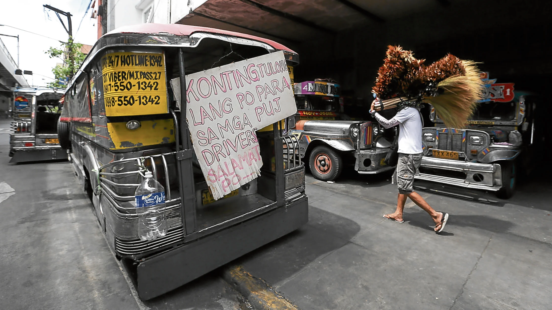 The Jeepney Modernization Program must be completed.