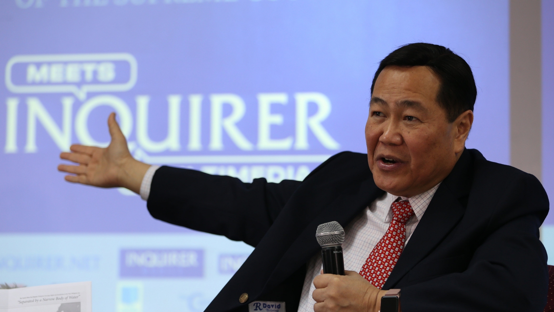 Chinese corporation should not operate in the Philippines, according to Carpio