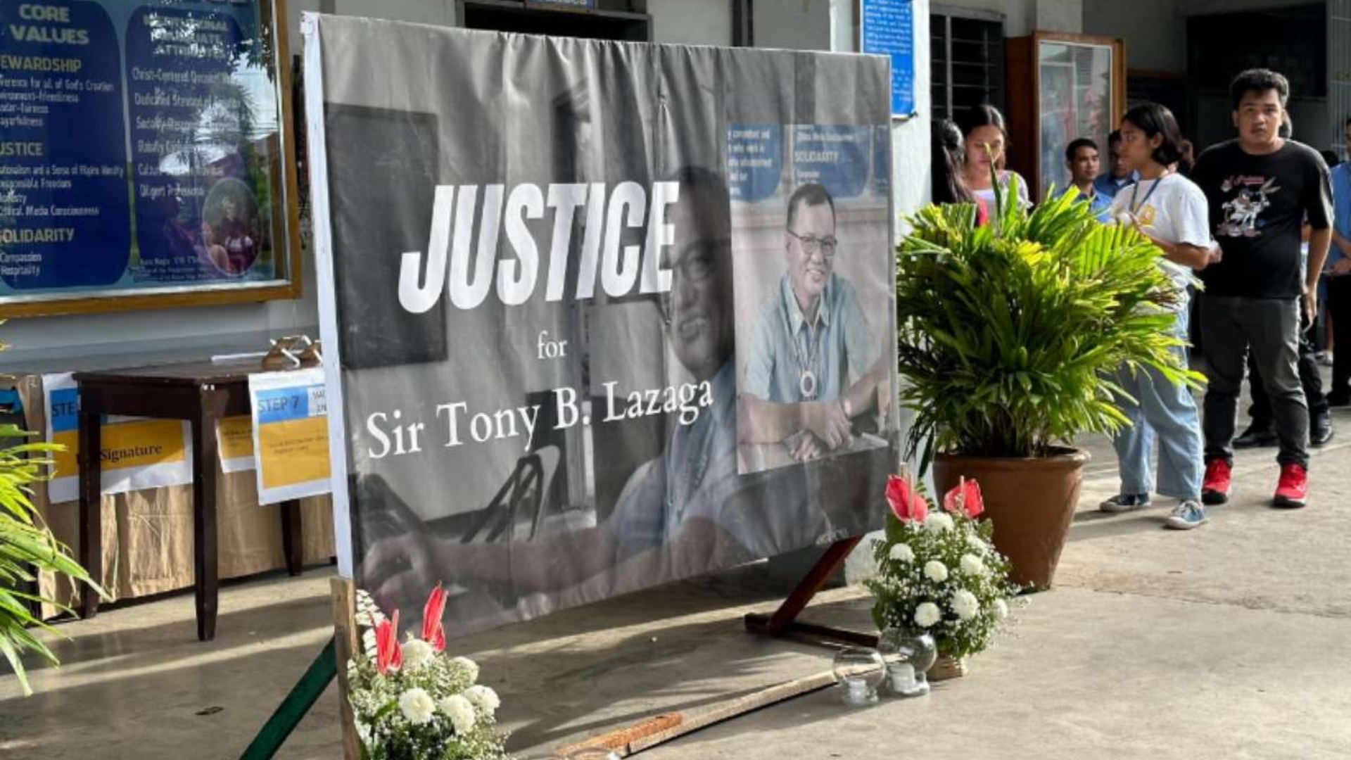 Negros Occidental police discovered a murdered college professor with 16 stab wounds.