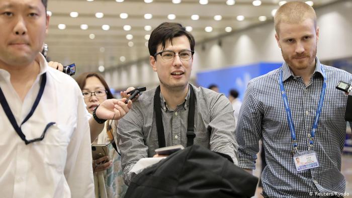 Australian student detained in North Korea safely returns home