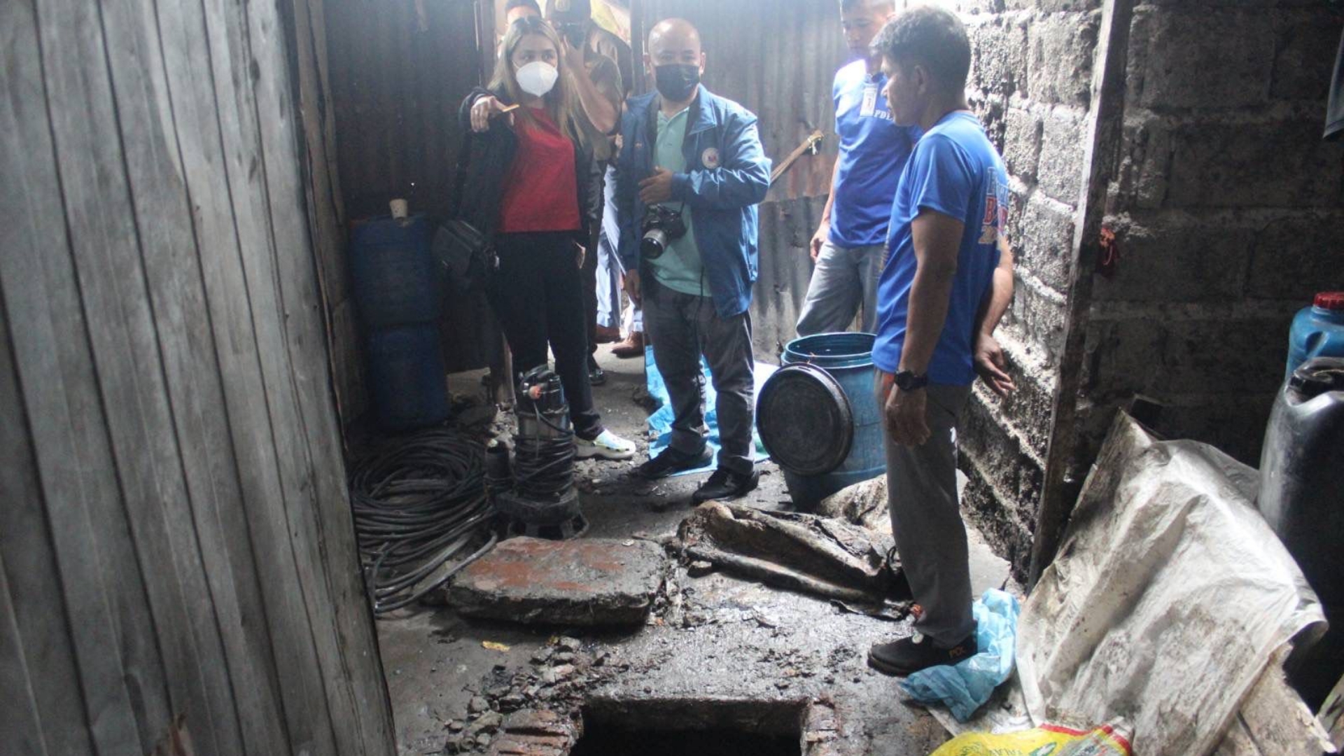 Bilibid's septic tank contains human remains.