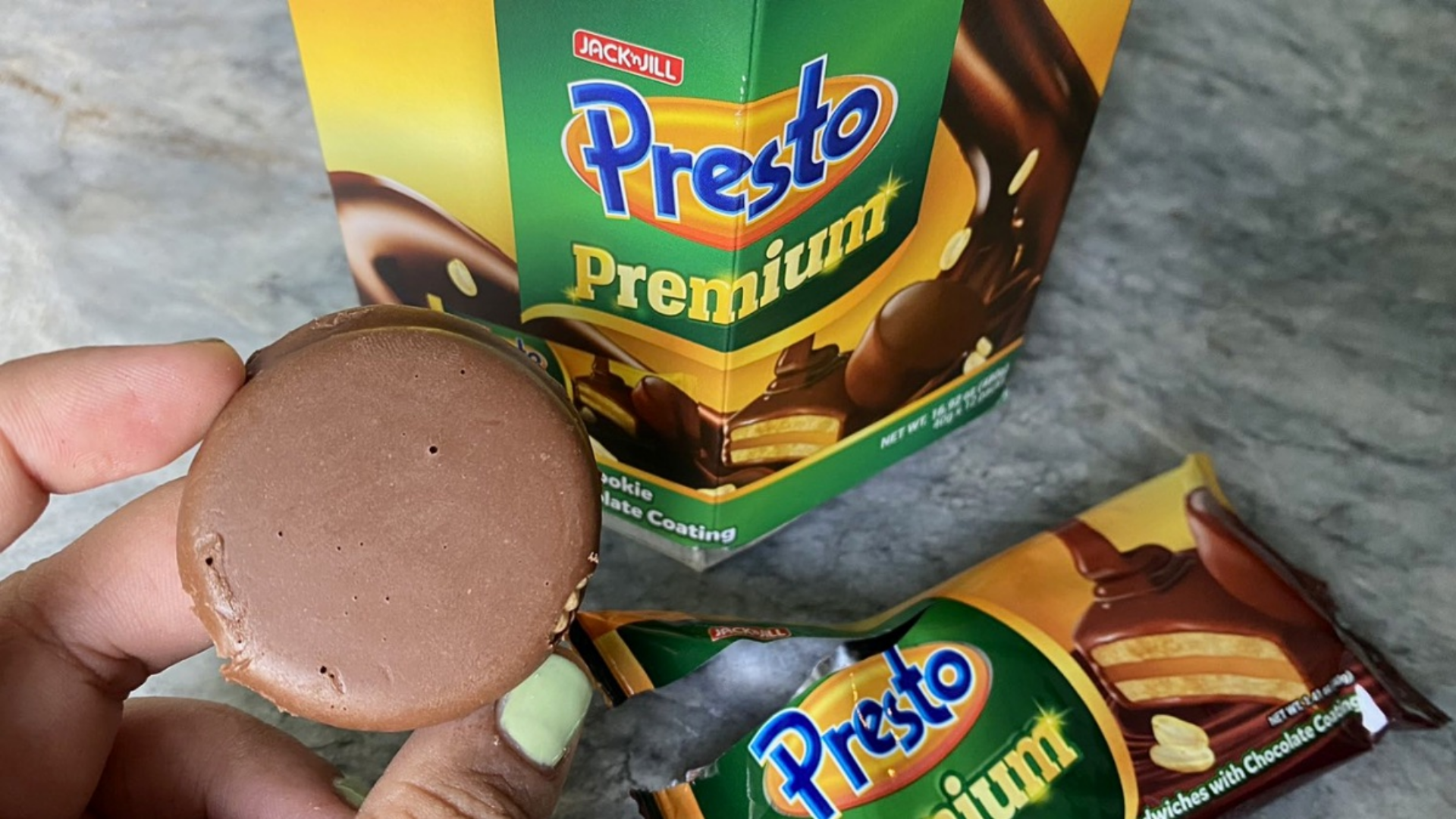 Your favorite Presto peanut butter cookies from childhood get a chocolatey upgrade.