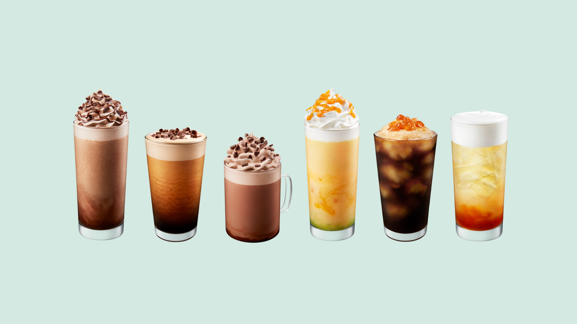 Belgian chocolate is a bold update for the new Starbucks beverages.