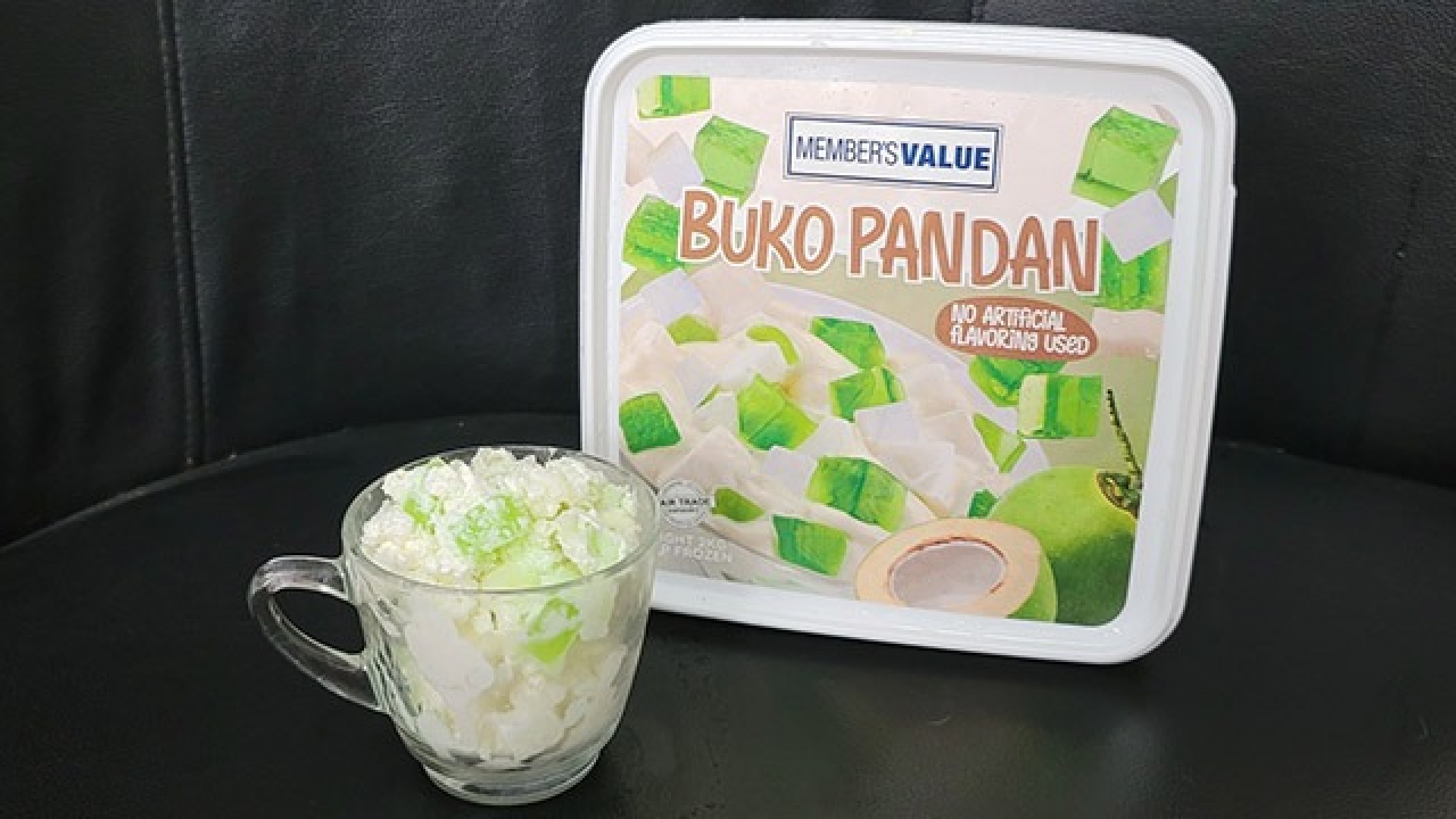 According to the FDA, S&R's Buko Pandan Tub is safe to eat.