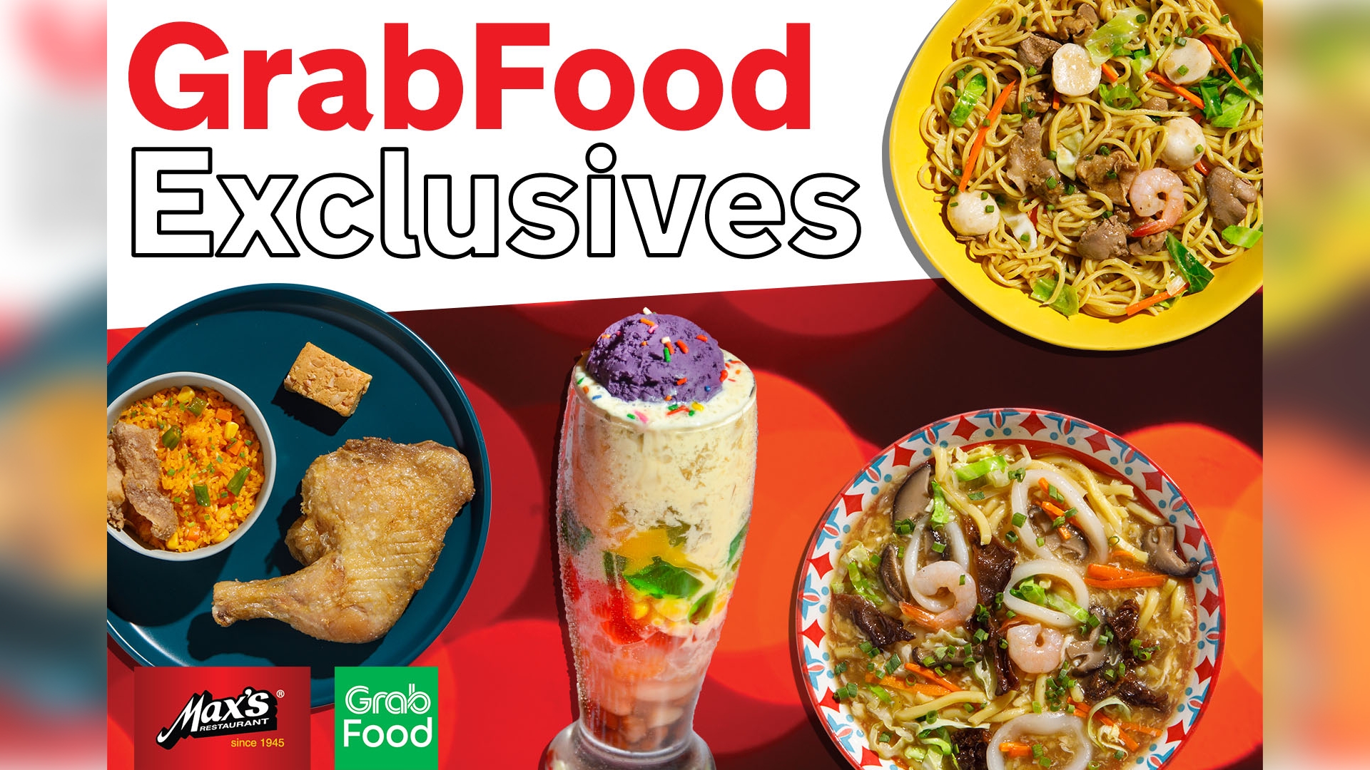 Enjoy a P450 discount on your Max's Restaurant order through GrabFood.