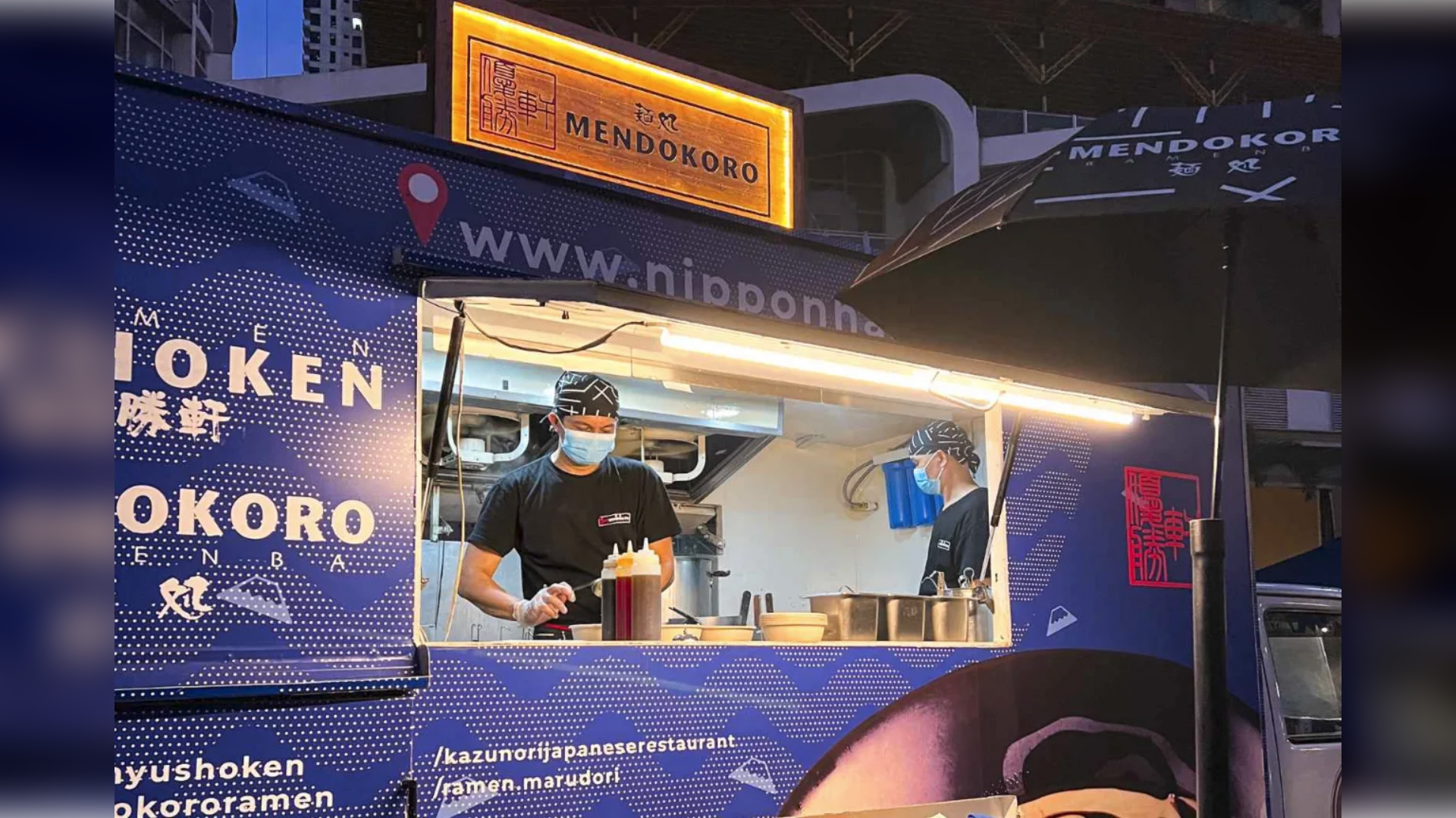 You can rent Mendokoro's food truck for your next ramen party