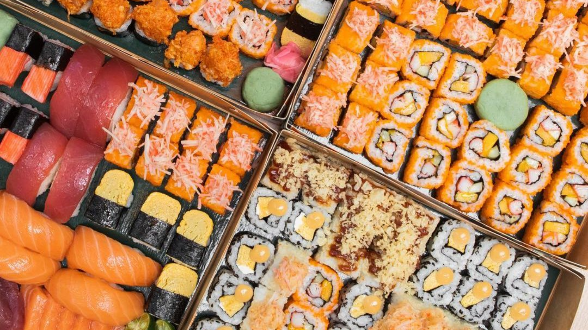 Enjoy a delicious deal on 24 types of sushi at Okada Manila's Enbu restaurant for just ₱1,488.
