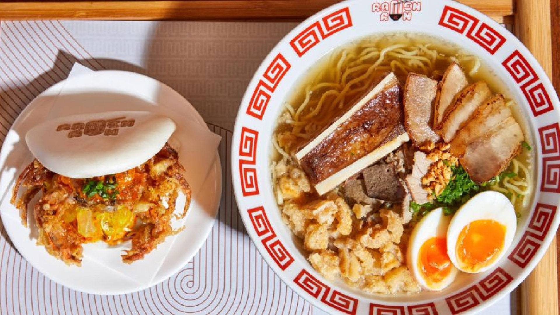 For a limited time only, Ramen Ron and Margarita Forés have teamed up to bring you Batchoy Ramen!