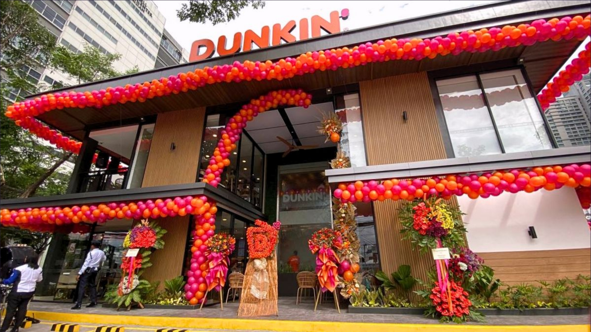 The largest Dunkin' store opens in Metro Manila