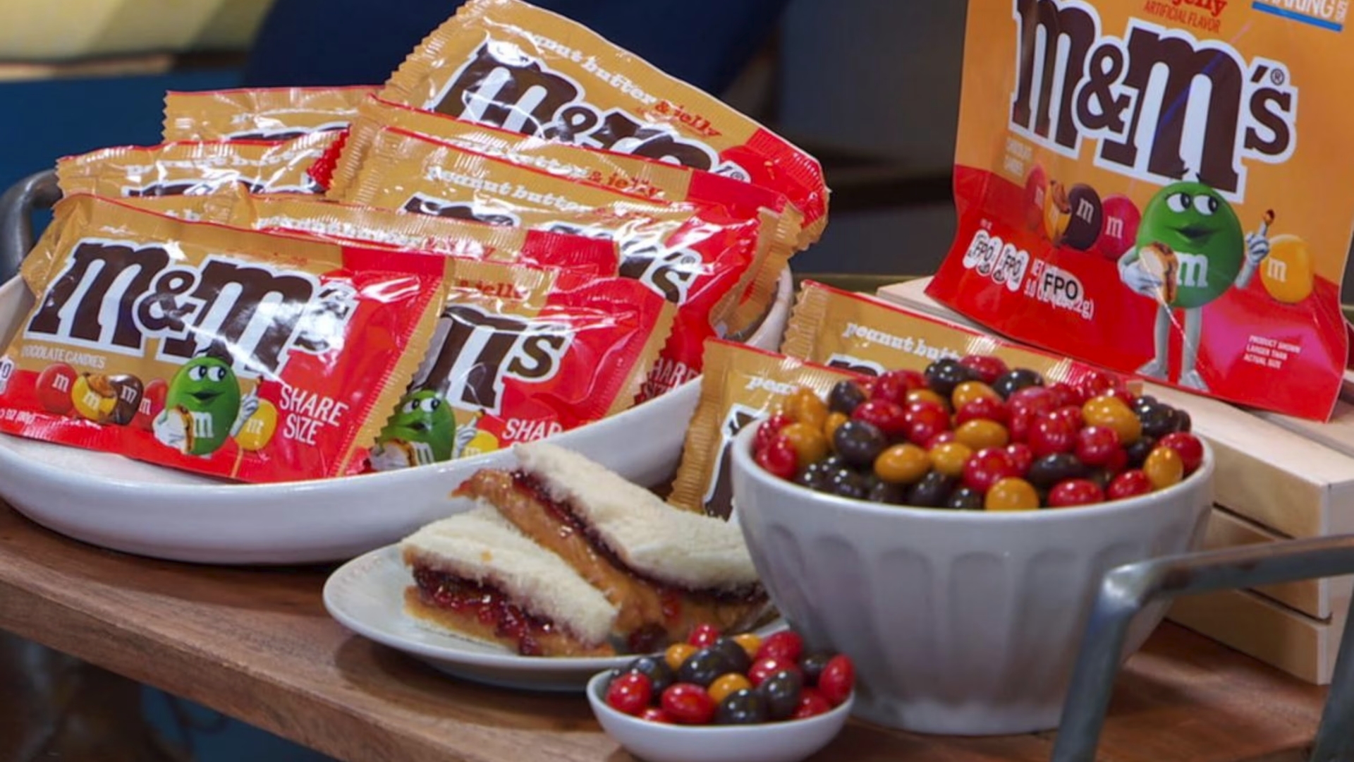 Mars Introduces New Peanut Butter & Jelly M&M’s, Bringing a Classic Sandwich Flavor to Candy Aisles