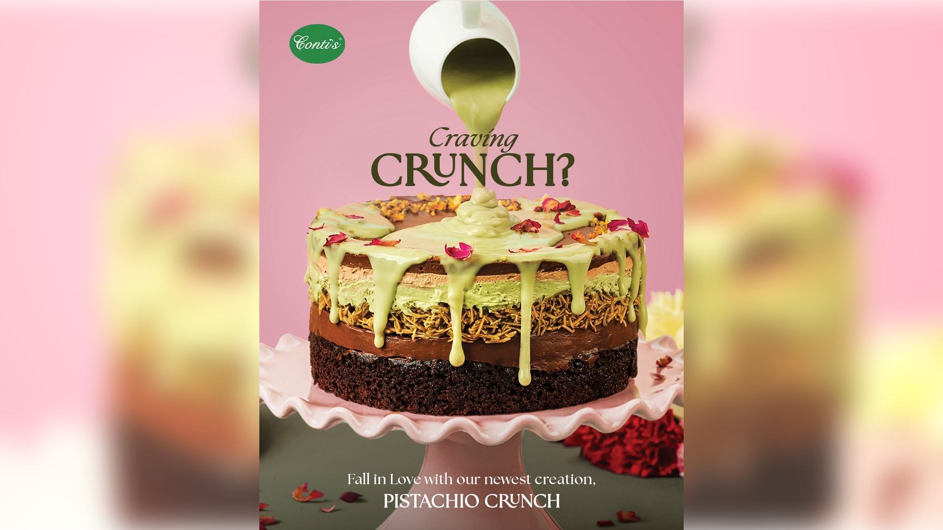 Sweeten Your Valentine's Day with Conti's New Pistachio Delight inspired by Dubai’s chocolate