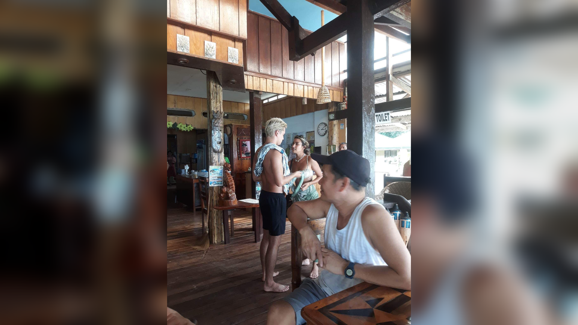 James Reid and Issa Pressman were spotted in Palawan.