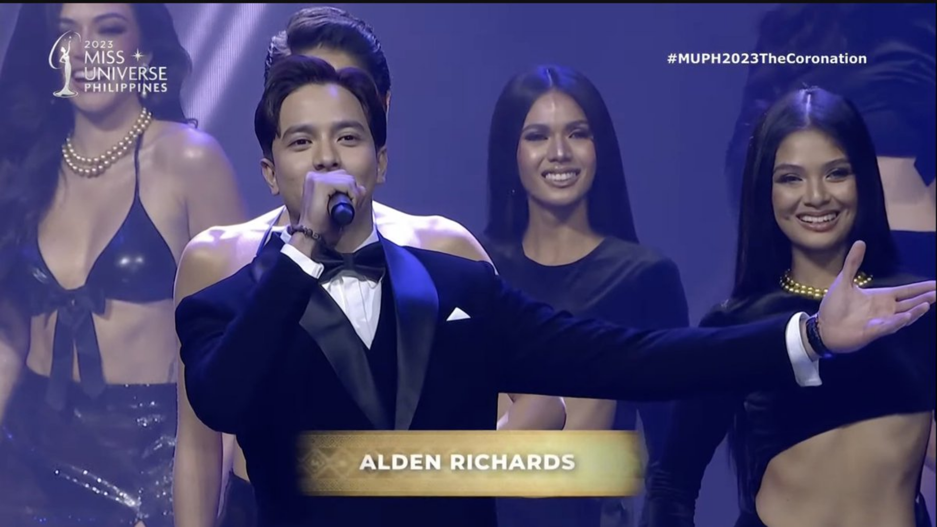 At the MUph coronation, Alden Richards expressed regret for the “Steve Harvey” moment: “ Nasalo naman po ng ayos”