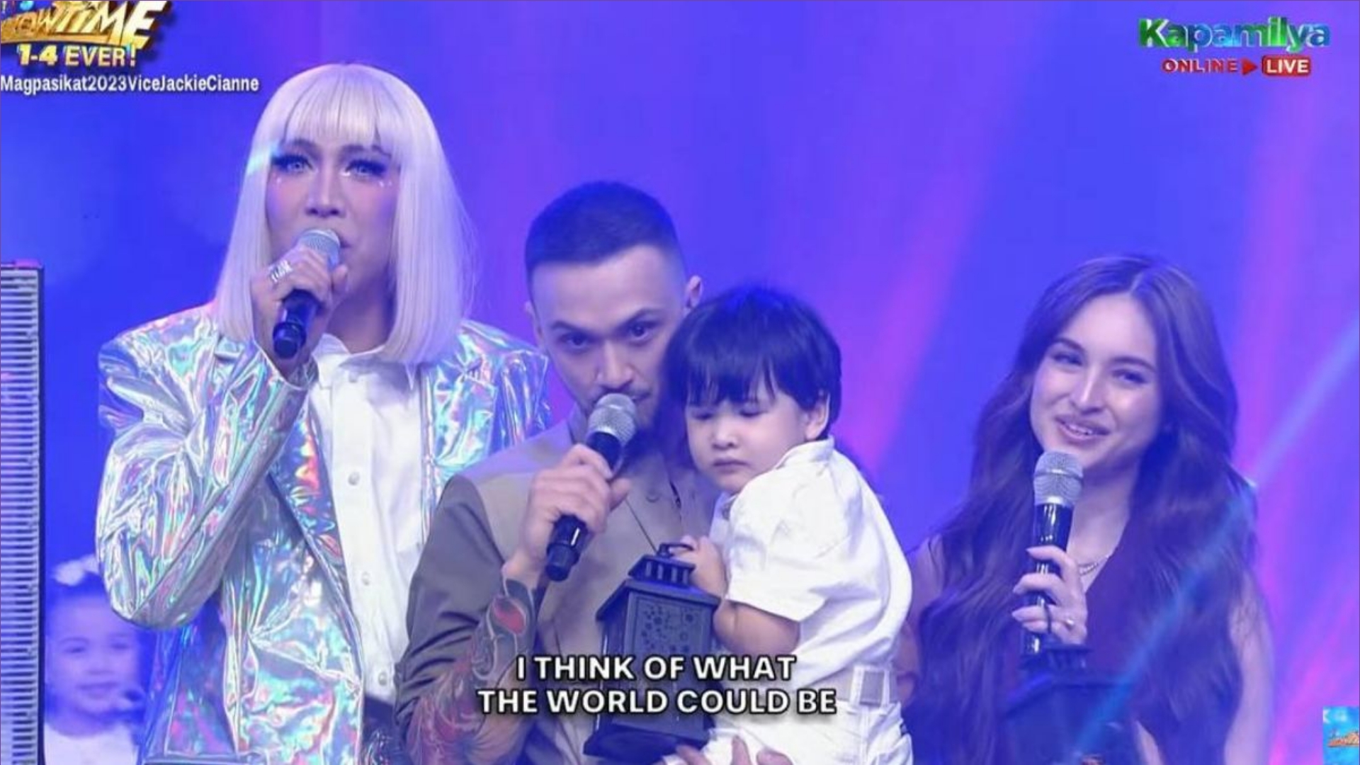 Vice Ganda and Billy Crawford reconcile on 'It's Showtime.'