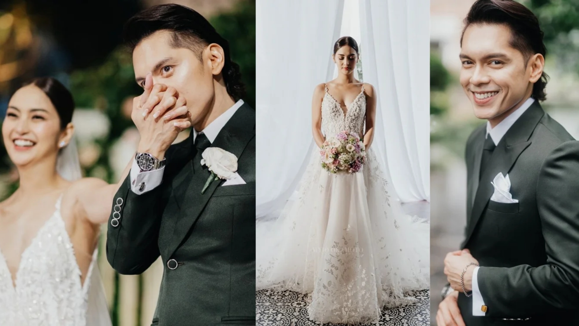 In Silang, Cavite, Carlo Aquino and Charlie Dizon get married.